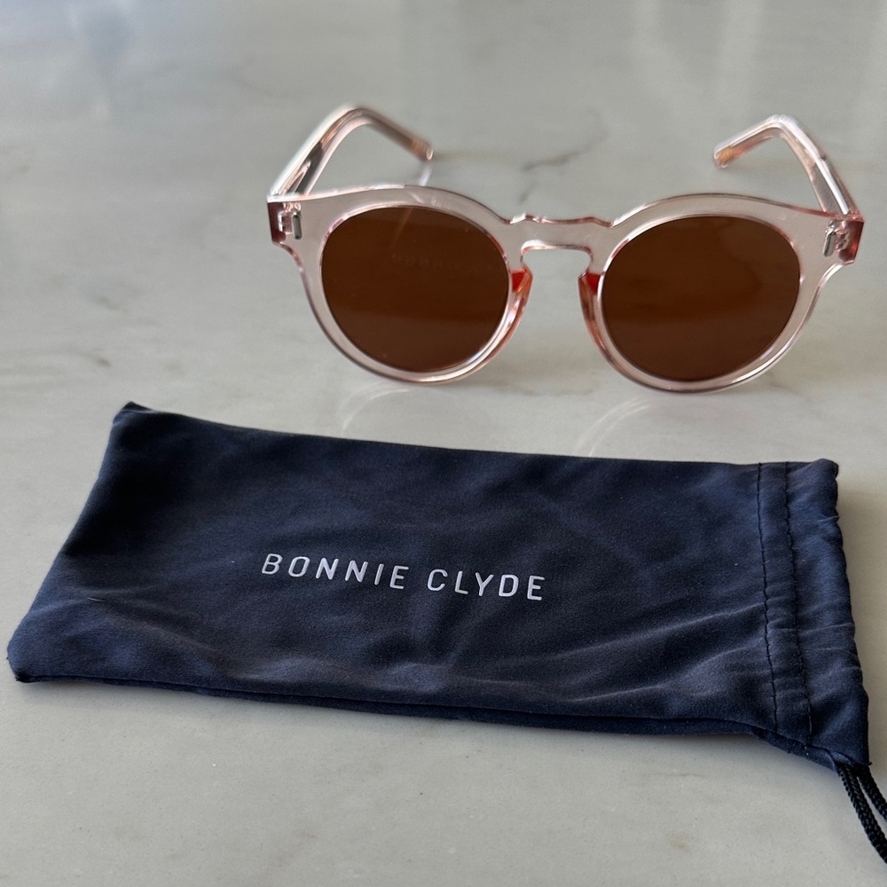 Bonnie Clyde Pink Sunglasses